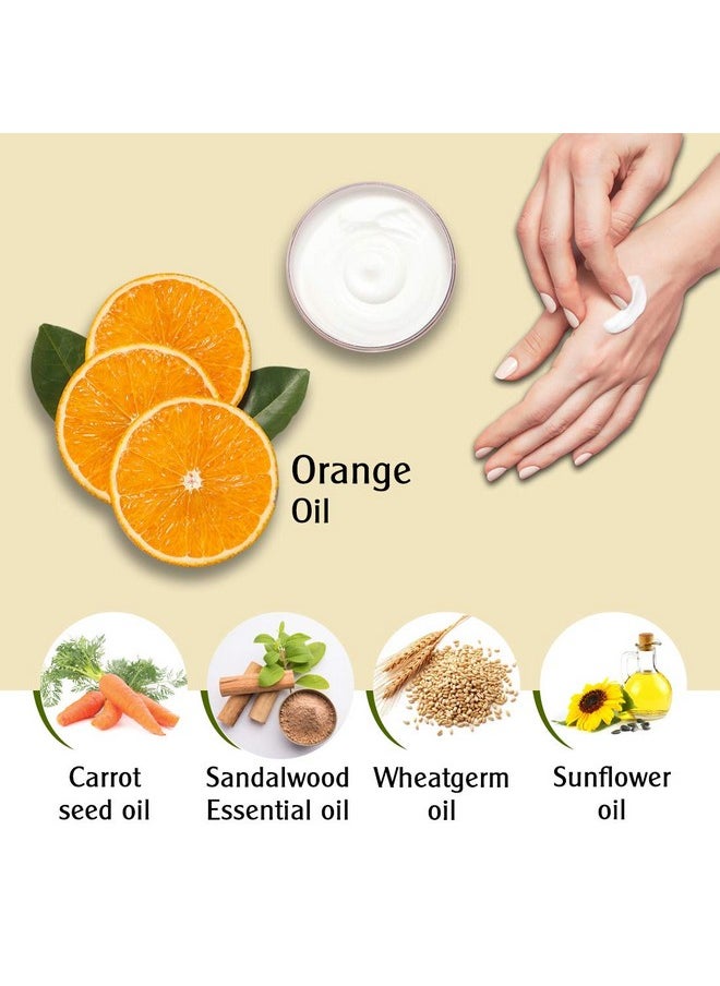 Keya Seth Aromatherapy Skin Defence Orange Face & Body Moisturizer Enriched With Orange Essential Oil Deep Nourishing Ultralight Non Stickyno Mineral Oil Parabens Color & Pg (400Ml)
