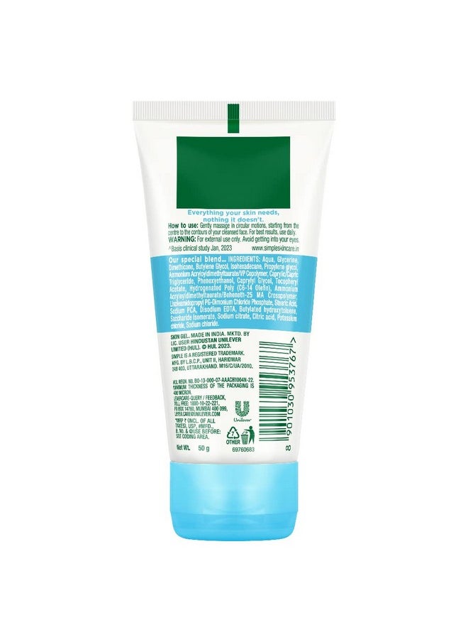 Water Boost Hydrating Gel Creme 50G | For 100 Hr Hydration | For Normal To Dry Skin | With Pentavitin & 11% Hydrating Actives