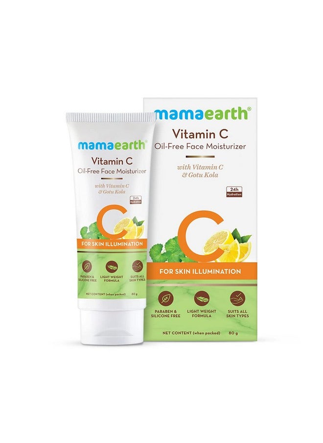 Vitamin C Oilfree Moisturizer For Face With Vitamin C & Gotu Kola For Skin Illumination 80 G