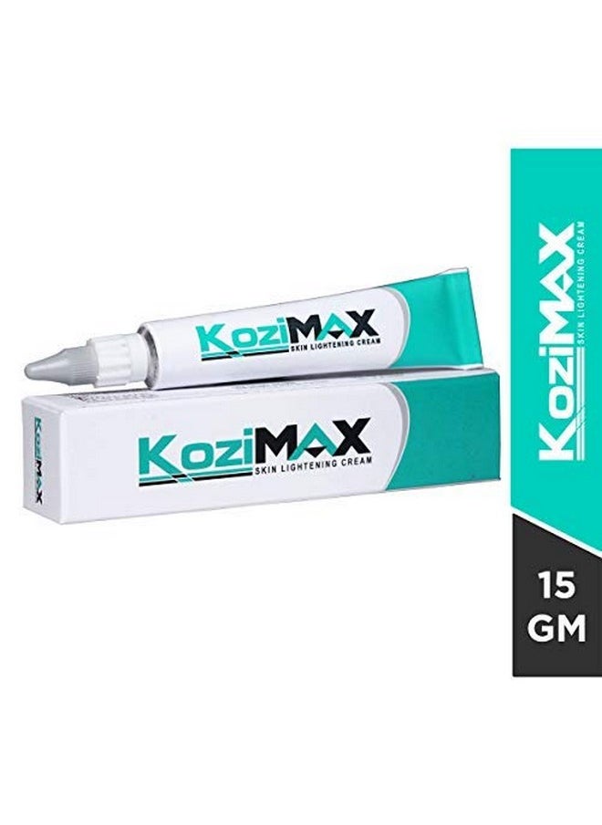 Kozimax Skin Lightening Cream : 15 Grams : Pack Of 01