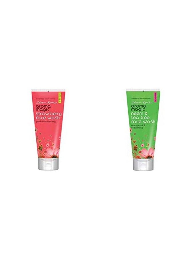 Face Wash 100 Ml (Neem) And Face Wash 100 Ml (Strawberry)