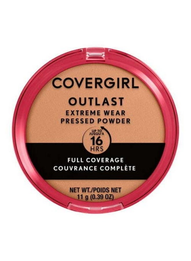 COVERGIRL Outlast Extreme Wear Pressed Powder, 855 Soft Honey, 0.38 oz