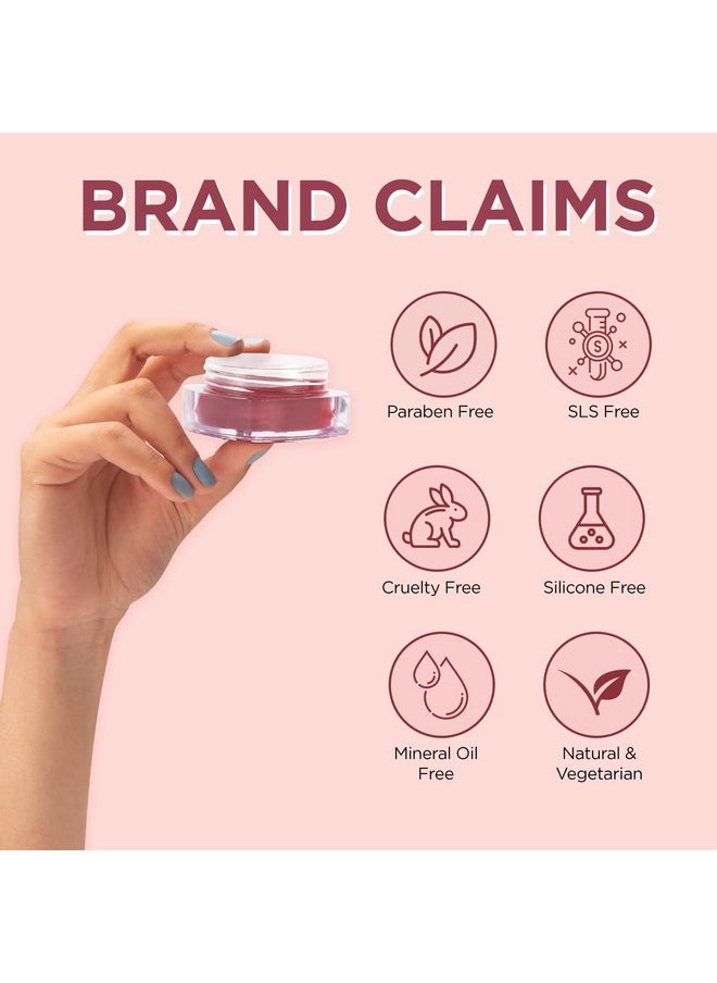 Beauty Pout Lip, Cheek & Eyeshadow Tint With Spf 10 Withthe Goodness Of Jojoba & Avocado Oil, Natural Blush For Women, Long Lasting, Sls & Paraben Free - Bare Blush, 5Gm