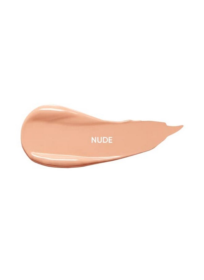 AMUSE Dew Jelly Vegan Cushion Foundation 02 NUDE | dewy, glow, long-lasting, double coverage, clean beauty, lightweight, natural look, foundation for sensitive skin, hydrating cushion