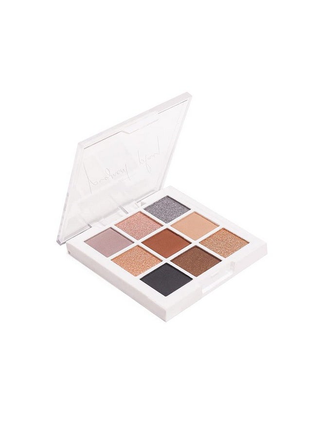 Playground Hero Shadow Palette 9 Curated Different Shades,Matte,Pigmented Shades,Shimmer Foils Eyeshadow - Mayan Princess, 9Gms