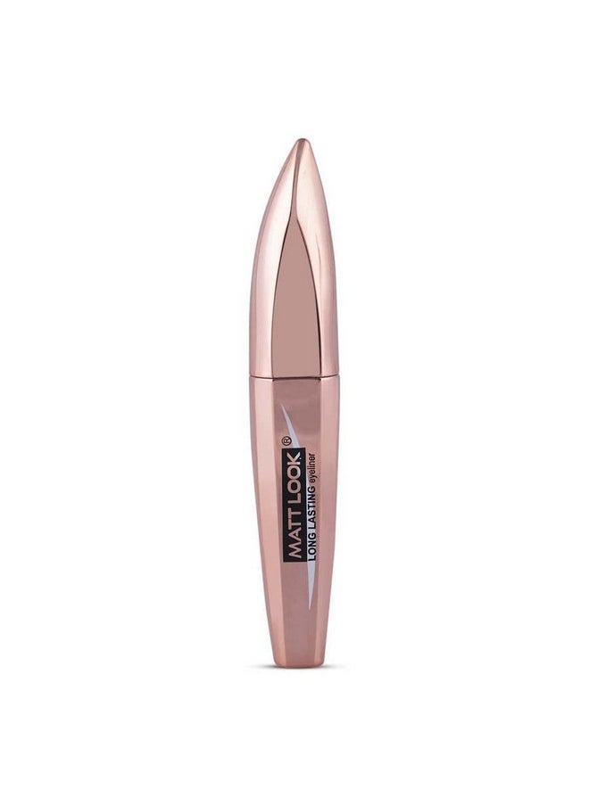 Long Lasting Waterproof Eyeliner With Intense Matte Finish, Quick Drying, Smooth Application, And Smudgeproof Formula, 8Ml