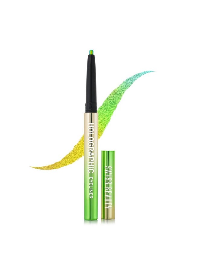 Holographic Shimmery Eyeliner | Waterproof, Smudge Proof, Long Lasting Eyeliner With Easy Application | Shade- Northern Light, 0.2G