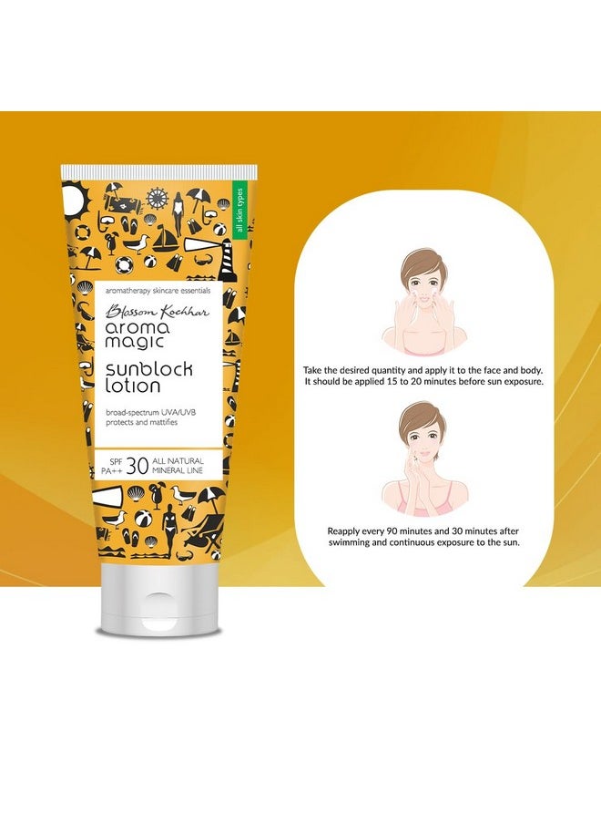 Sunscreen Sun Block Lotion, Spf 30, 100Ml