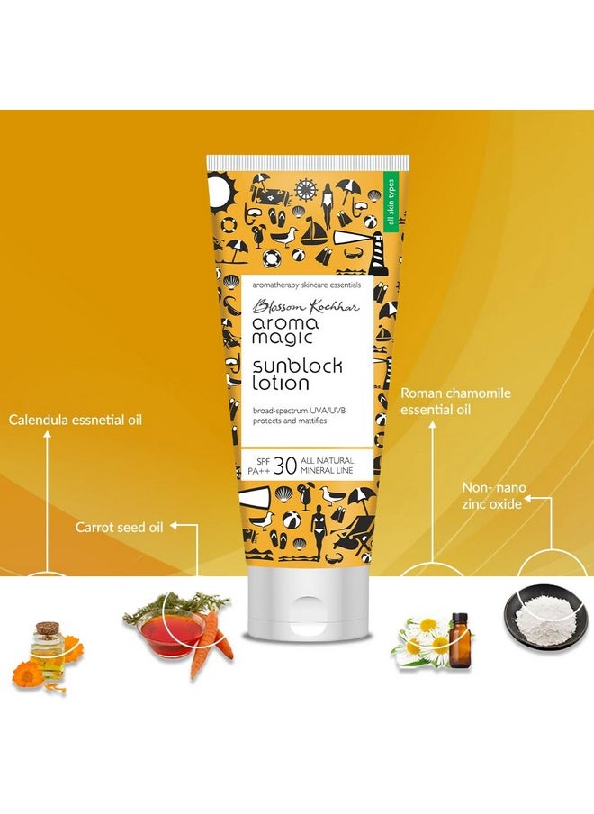 Sunscreen Sun Block Lotion, Spf 30, 100Ml