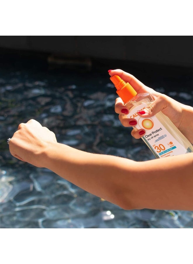 Calypso Sun Protection Dry Oil Spray SPF30 for Wet Skin 200 ml