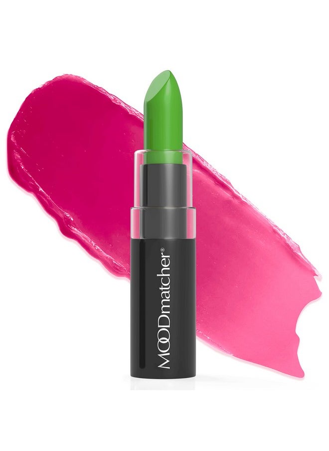 MOODmatcher Original Color Changing Lipstick - 12 Hours Long-Lasting, Moisturizing, Smudge-Proof, Glamorous Personalized Color, Premium Quality - Made in USA (Green)