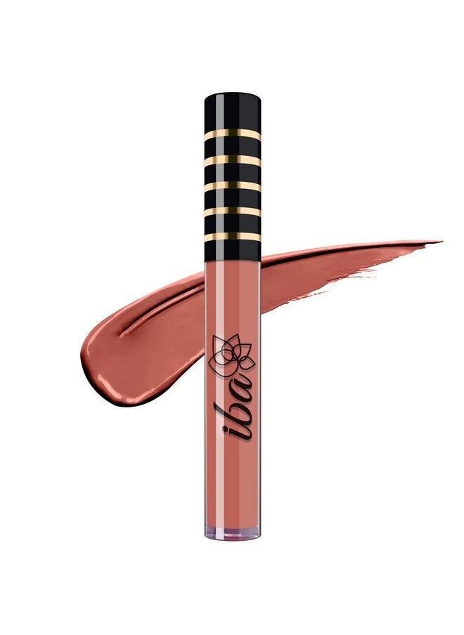 Maxx Matte Liquid Lipstick- Fresh Peach | Infused With Vitamin E & Almond Oil | Transfer Proof & Long Lasting | Waterproof & Smudge Proof | Velvet Matte Finish & Highly Pigmented | Lightweight & Comfortable | Non-Sticky And Non-Drying | Lip Makeup | 2.6Ml