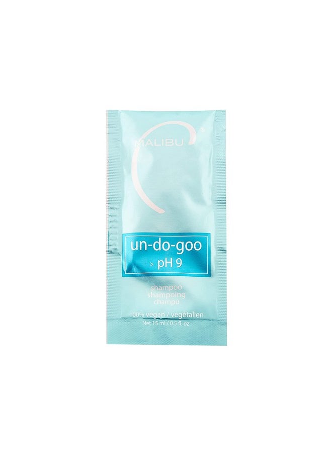 Malibu C Un-Do-Goo Shampoo (1 Packet) - Clarifying Shampoo to Remove Product Build Up + Resins from Hair - Shine Restoring, Moisturizing Cleansing Shampoo