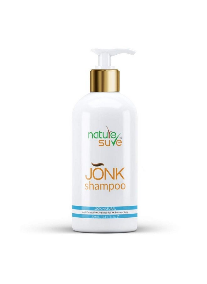 Jonk Shampoo Hair Cleanser For Men & Women - 1 Pack (300Ml)