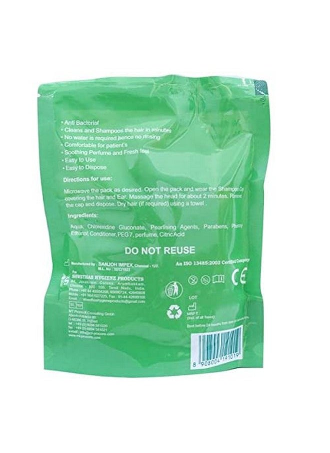 Shampoo Cap Shampoo And Condition Hair .Single Step Pack Of 1