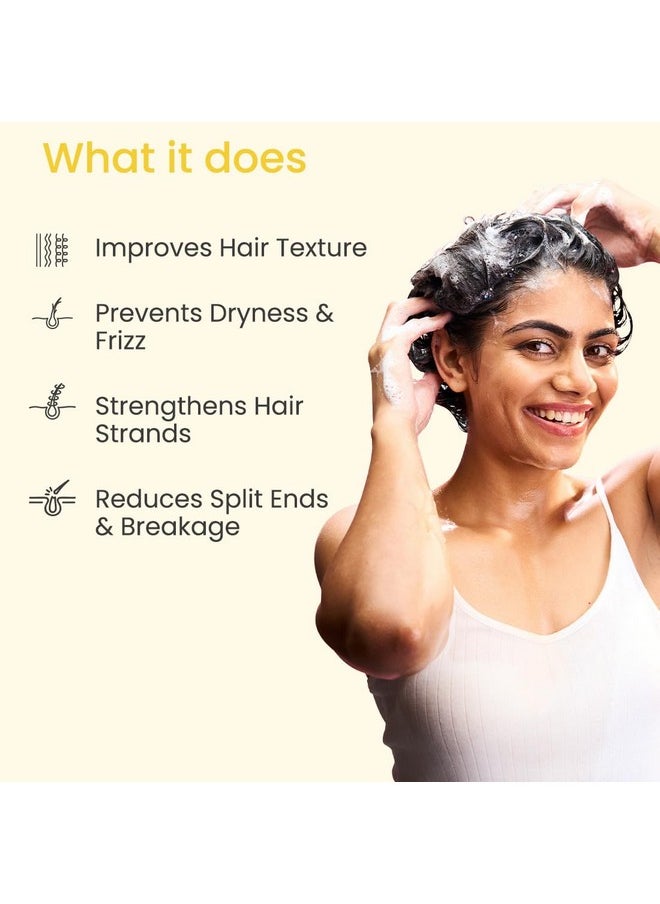 Earth Rhythm Milk Protein Shampoo Bars, Helps Strengthen Hair, Boost Thickness, Sulphate & Paraben Free - 80gm (Tin)