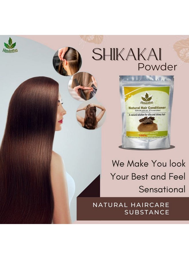 Natural Shikakai Powder For Hair | Organic Natural Hair Conditioner - 227Gm