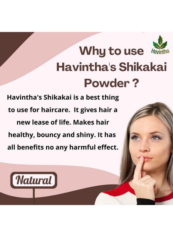 Natural Shikakai Powder For Hair | Organic Natural Hair Conditioner - 227Gm