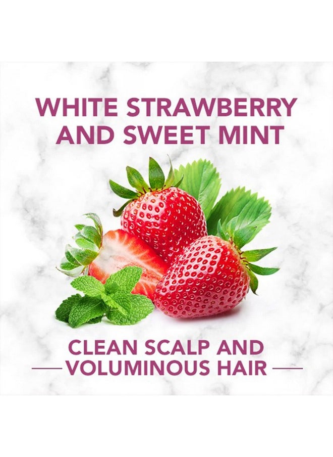 White Strawberry & Sweet Mint Conditioner- For Cleansing And Volume - No Paraben, No Colorants, 240 Ml