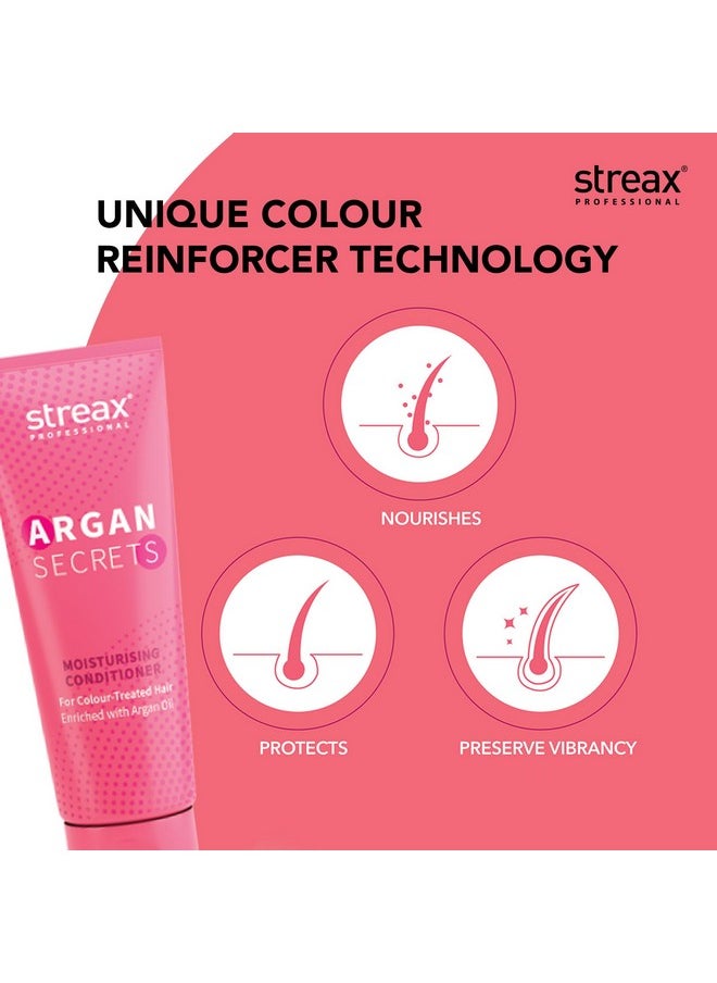 Argan Secret Conditioner | Hair Conditioner For Women Enriched With Argan Oil| Uv Filter For Color Protection | Retains Colour Upto 10 Weeks | 240Gm