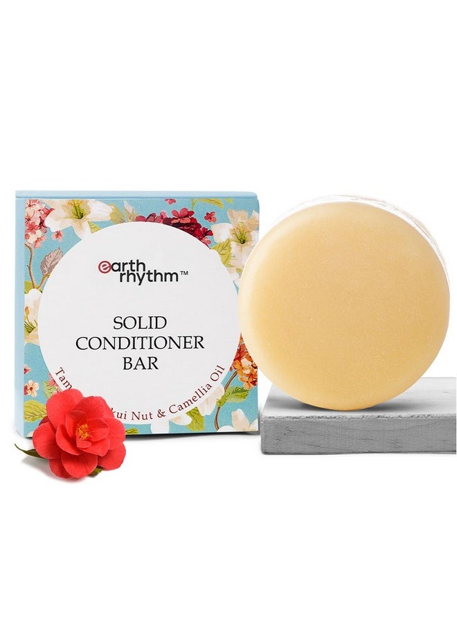 Organic Hair Conditioner For Frizz, Dryness, Splitends | Tamanu Oil & Shea Butter| Men & Women | Sulphate And Paraben Free | Cardboard Box- 80 Gm, 1 Count