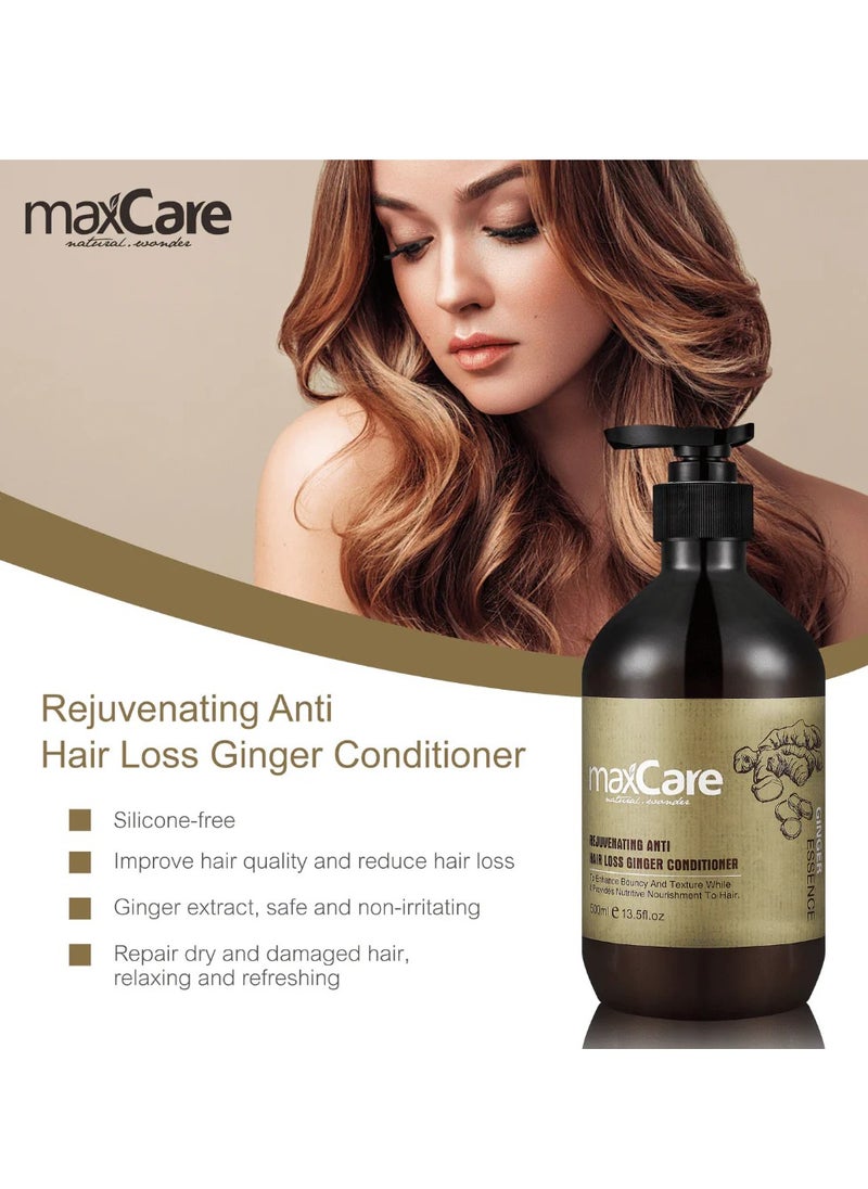 Maxcare Rejuvenating Ginger Conditioner for Hair Growth – 500ml