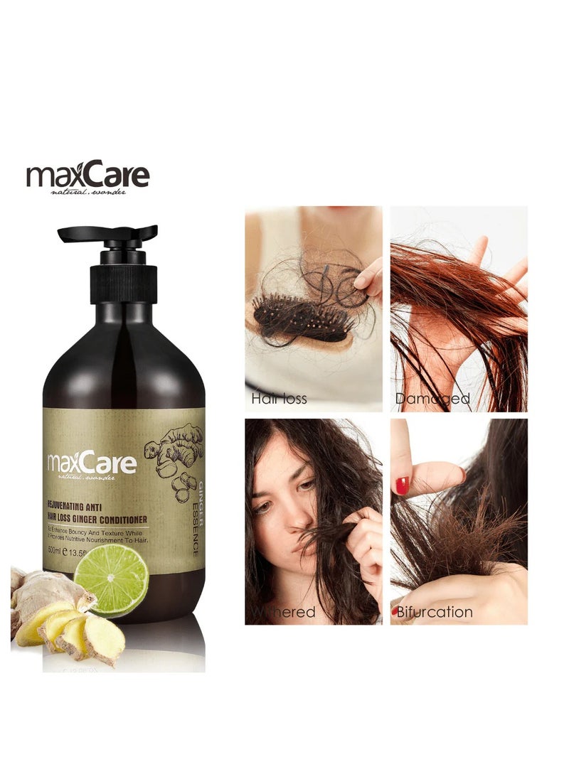 Maxcare Rejuvenating Ginger Conditioner for Hair Growth – 500ml