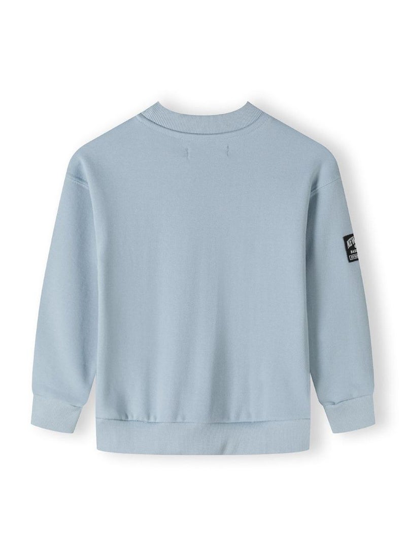 Kids Boys Cotton Crew Neck Sweatshirt