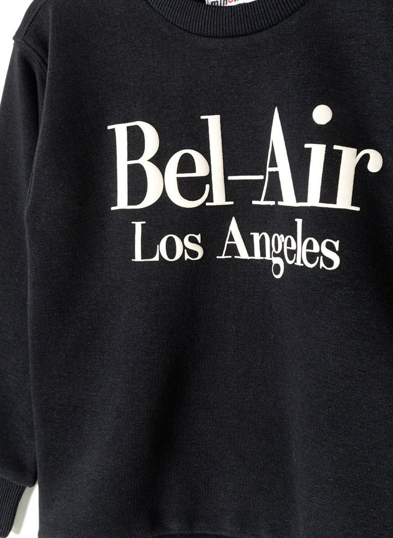 KIds Oversized Crew Neck Sweatshirt