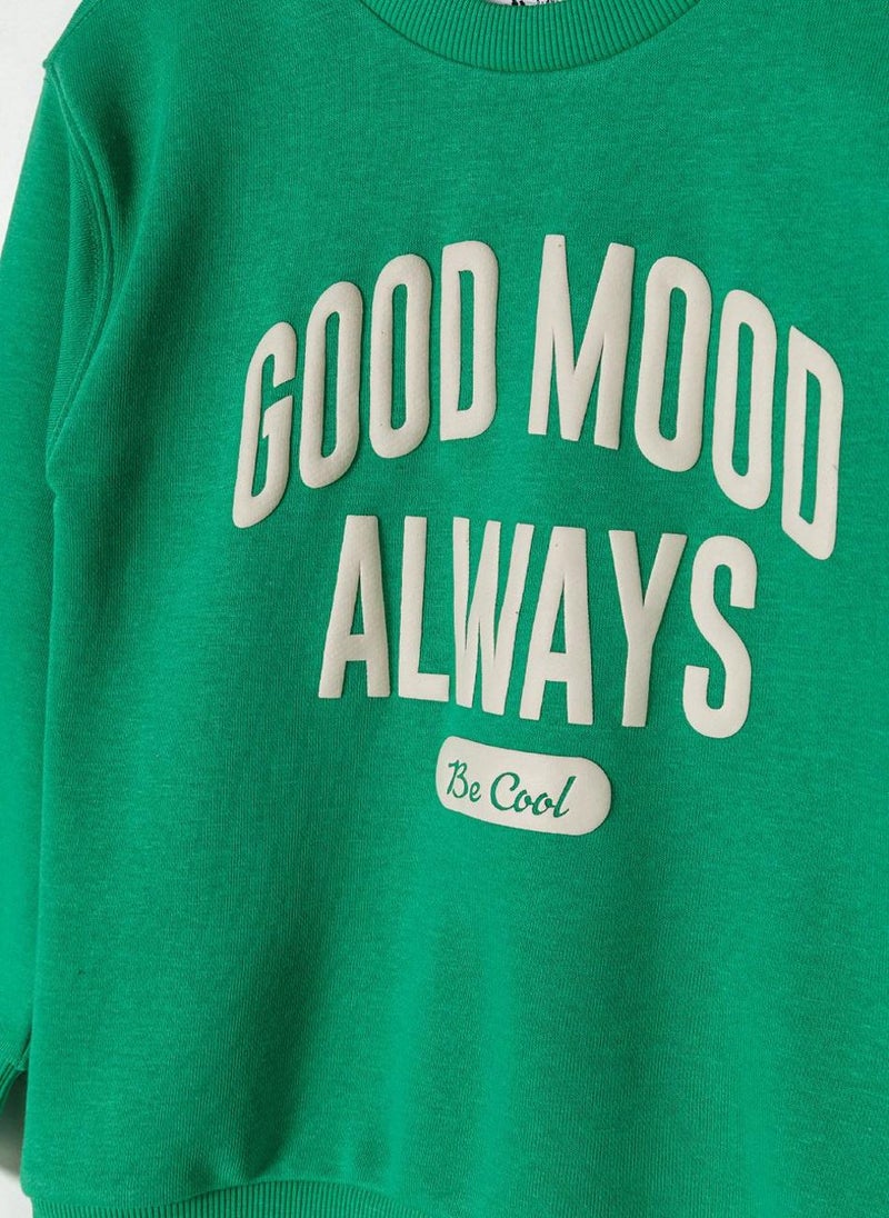 Baby Oversized Crew Neck Sweatshirt