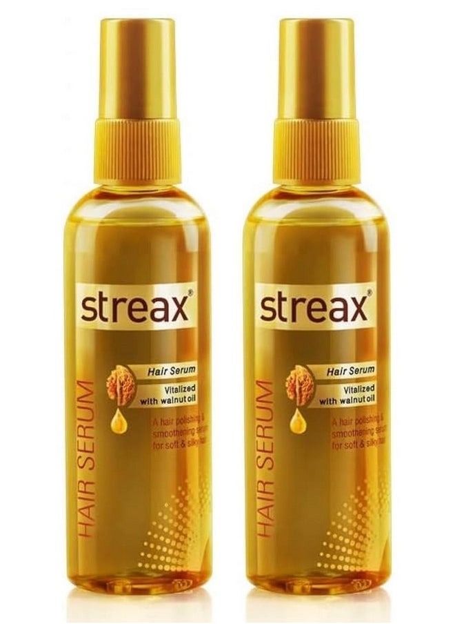 Streax Walnut Hair Serum 200 ml x Pack of 2