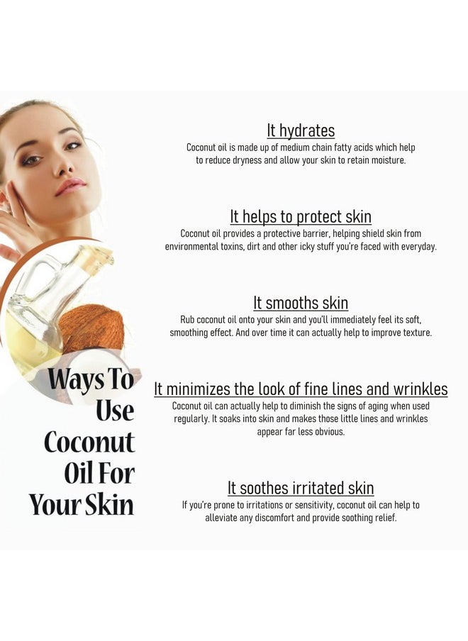 Khadi Cold Pressed Coconut Oil - For Skin, Hair Care & Baby Massage Natural Hair Oil - 210 Ml (Pack Of 1)