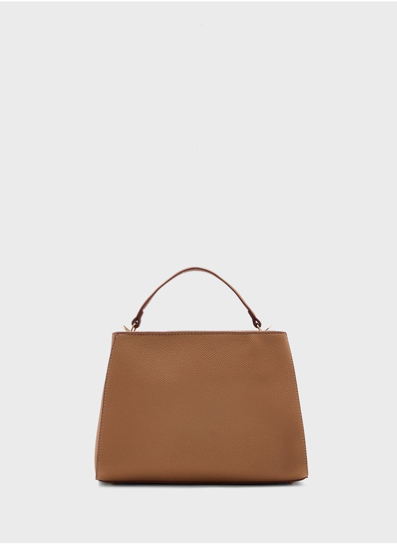 Knot Detail Satchel Bag