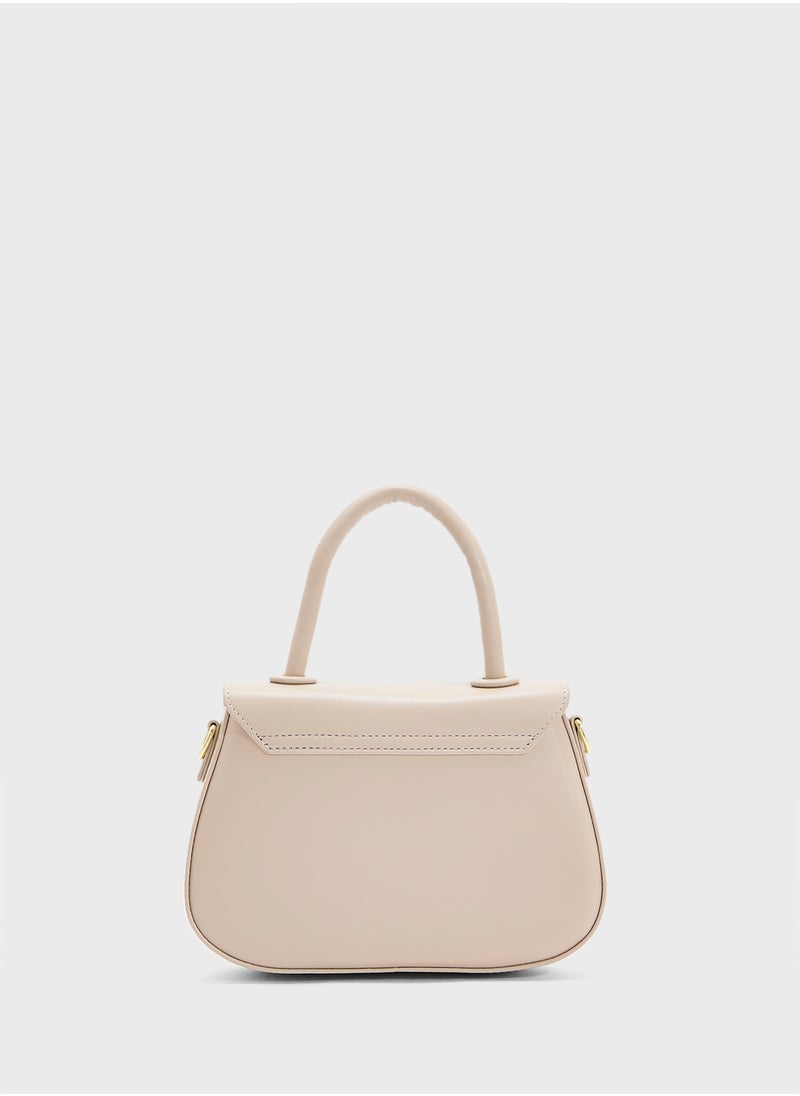 Heart Closure Satchel Bag