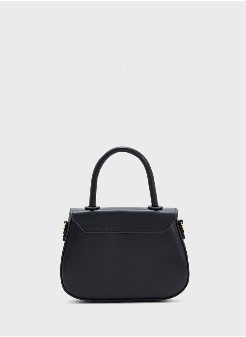 Heart Closure Satchel Bag