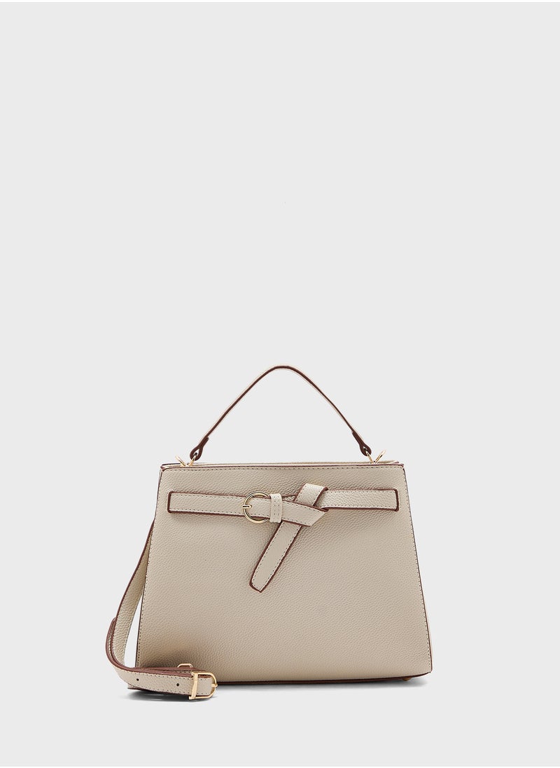 Knot Detail Satchel Bag