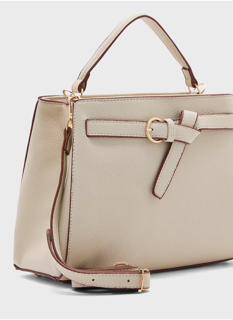 Knot Detail Satchel Bag