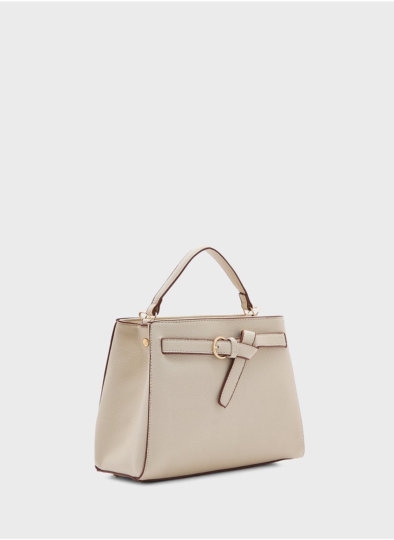 Knot Detail Satchel Bag