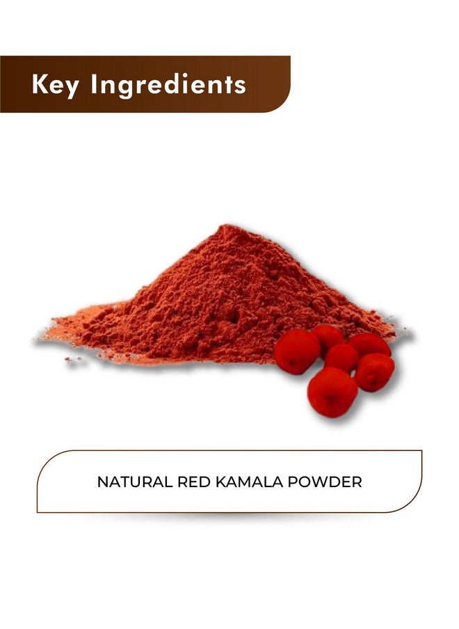 H&C Herbal Ingredients Expert Natural Red Kamala Powder - 227g For Hair