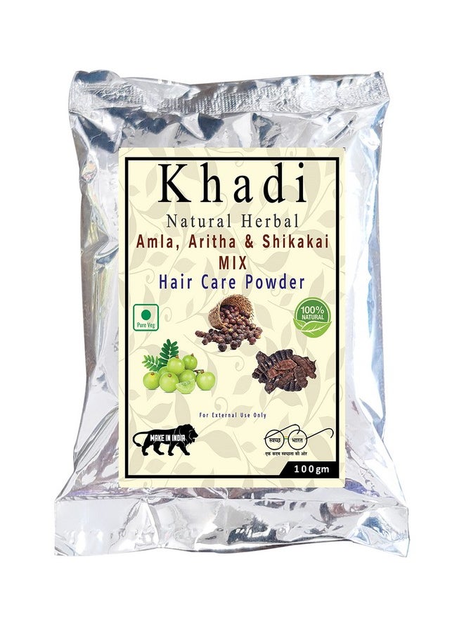 Amla Aritha And Shikakai Mix Hair Care Powder 100 Gm