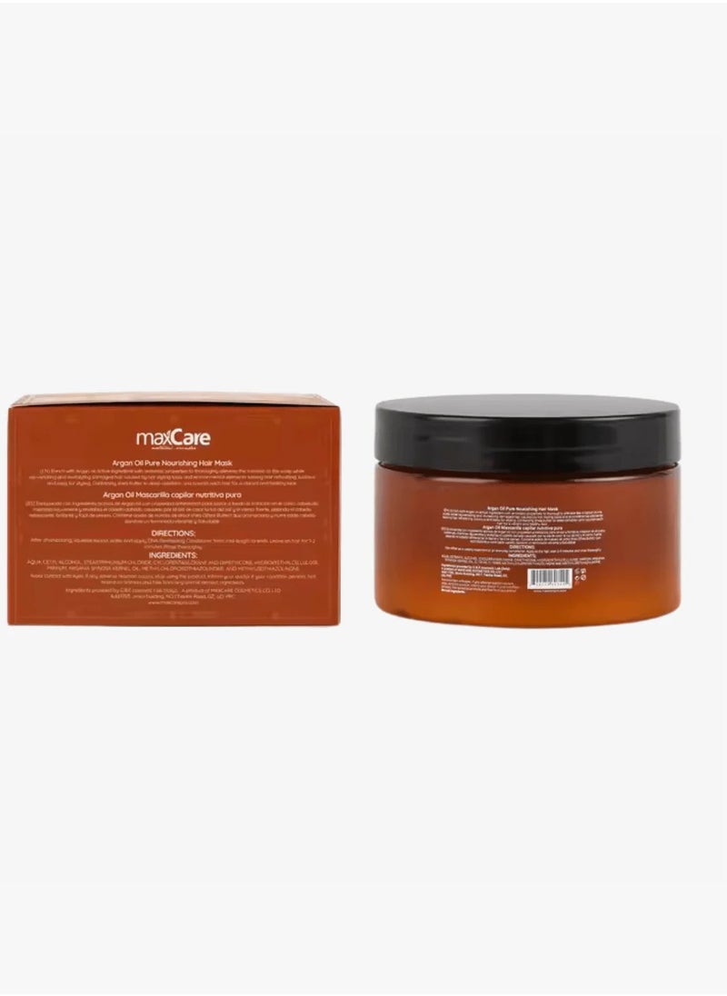 Maxcare Sulfate-Free Argan Oil Hair Mask 250ml – Deep Conditioning Treatment for Over-Processed Hair