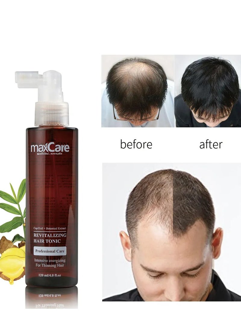 Maxcare Revitalizing Hair Tonic Clear – Anti Hair Fall Scalp Treatment – 120ml