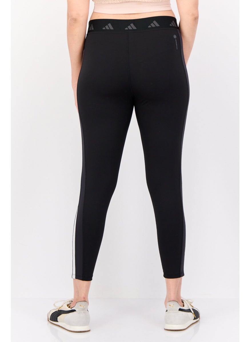 Women Tight Fit Training 7/8 Leggings, Black