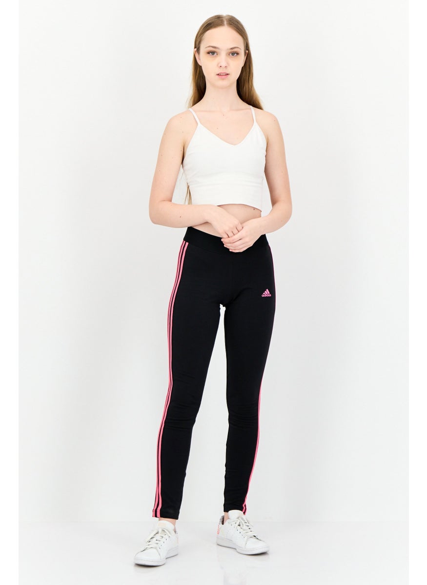 Women Tight Fit Training Leggings, Black