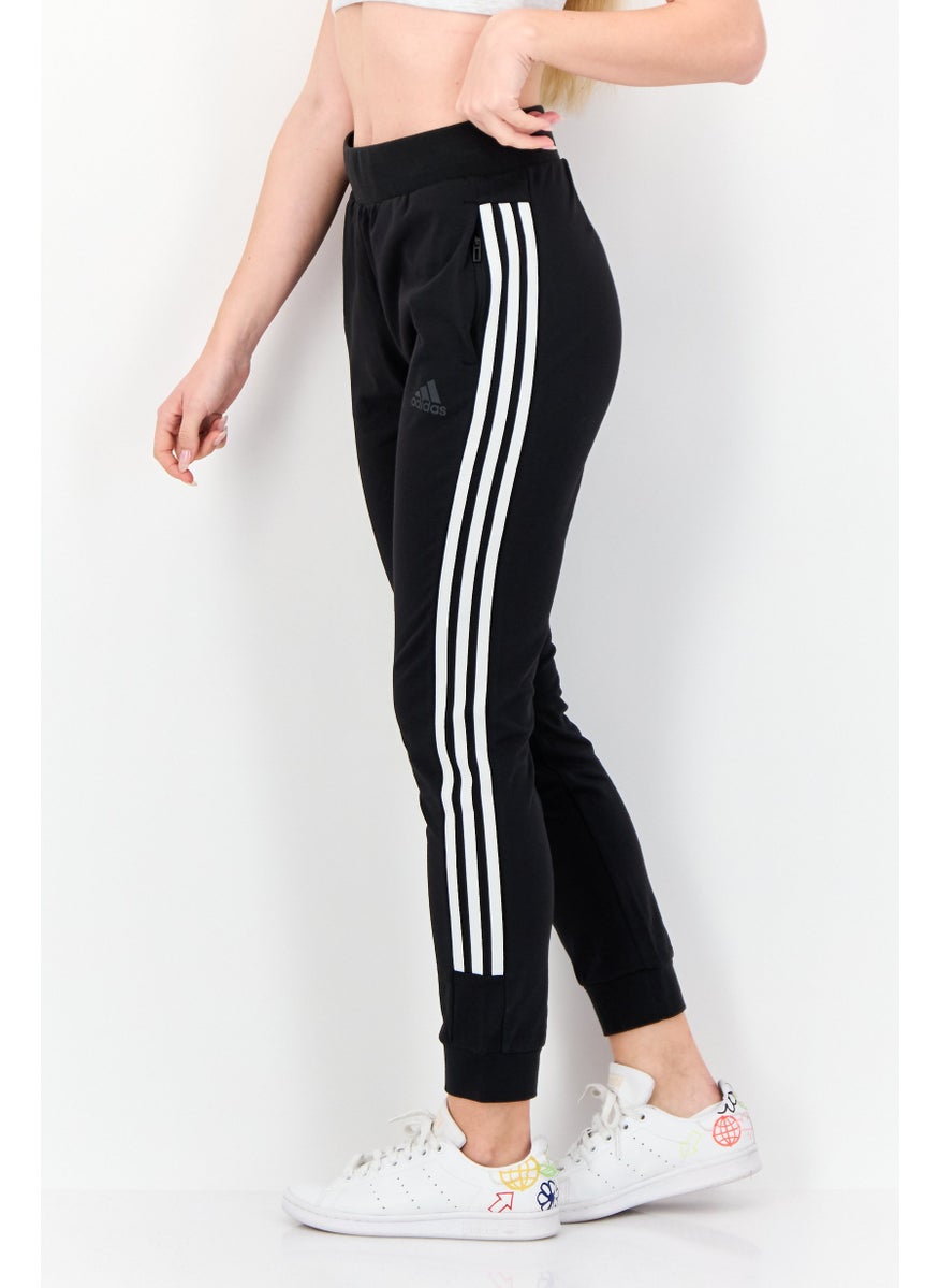 Women Sportswear Fit Outdoor Sweatpants, Black