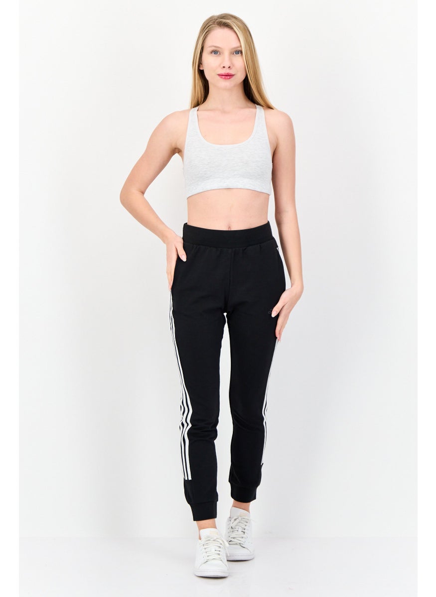 Women Sportswear Fit Outdoor Sweatpants, Black