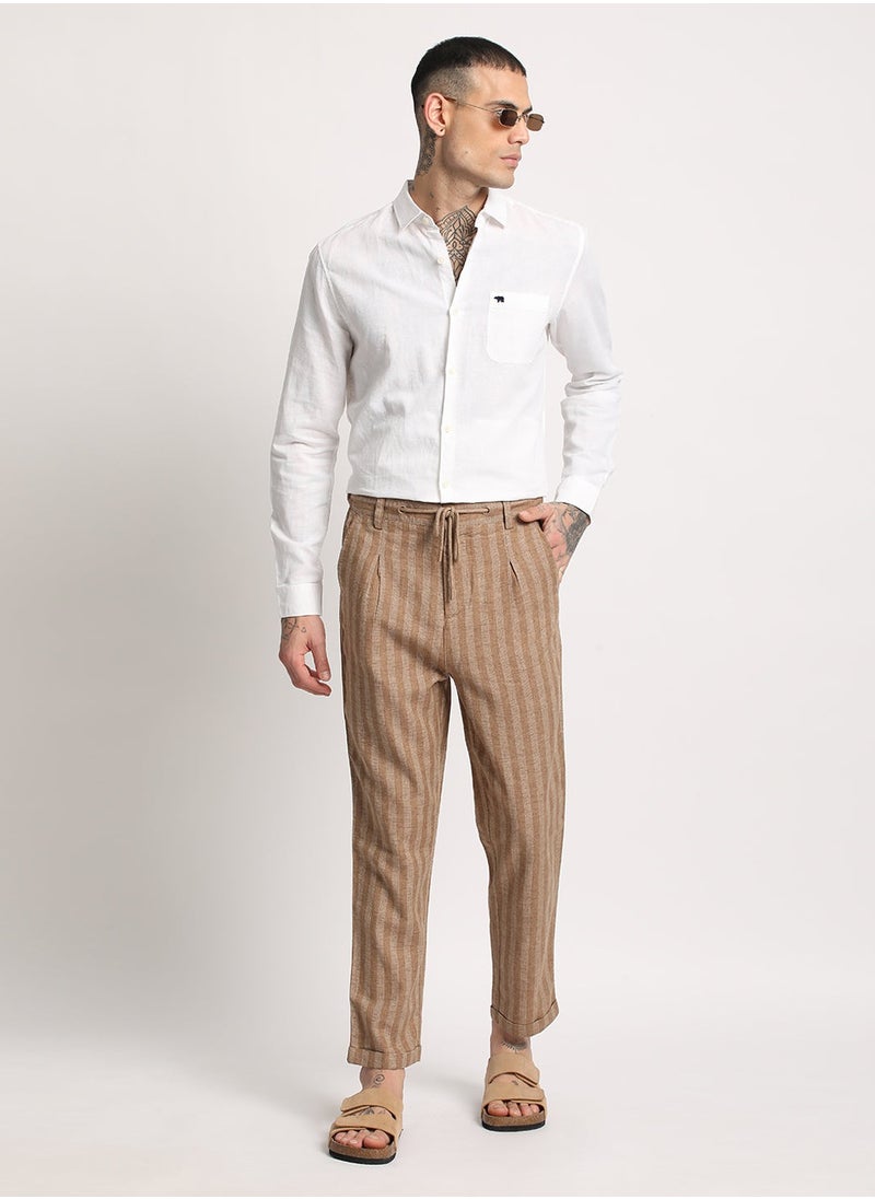 Men's Classic Formal Trousers Stylish and Comfortable Dress Pants for Office Meetings, Business Travel, Professional Events, Corporate Settings, and Everyday Formal Wear
