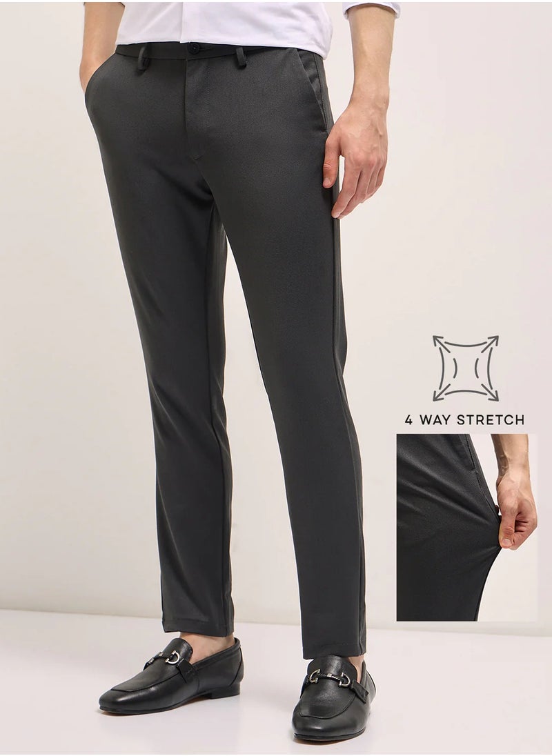 Men's Classic Formal Trousers Stylish and Comfortable Dress Pants for Office Meetings, Business Travel, Professional Events, Corporate Settings, and Everyday Formal Wear