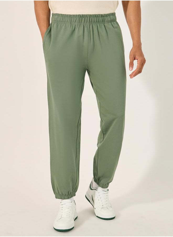 Relaxed Fit Cotton Terry Joggers
