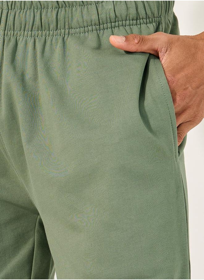 Relaxed Fit Cotton Terry Joggers